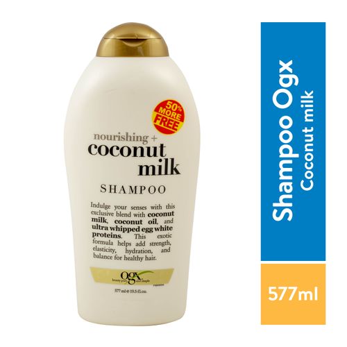 Shampoo Organix Leche De Coco -385 ml