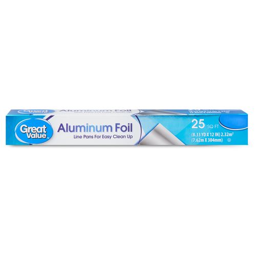 Papel Aluminio Great Value Rollo 1 unidad
