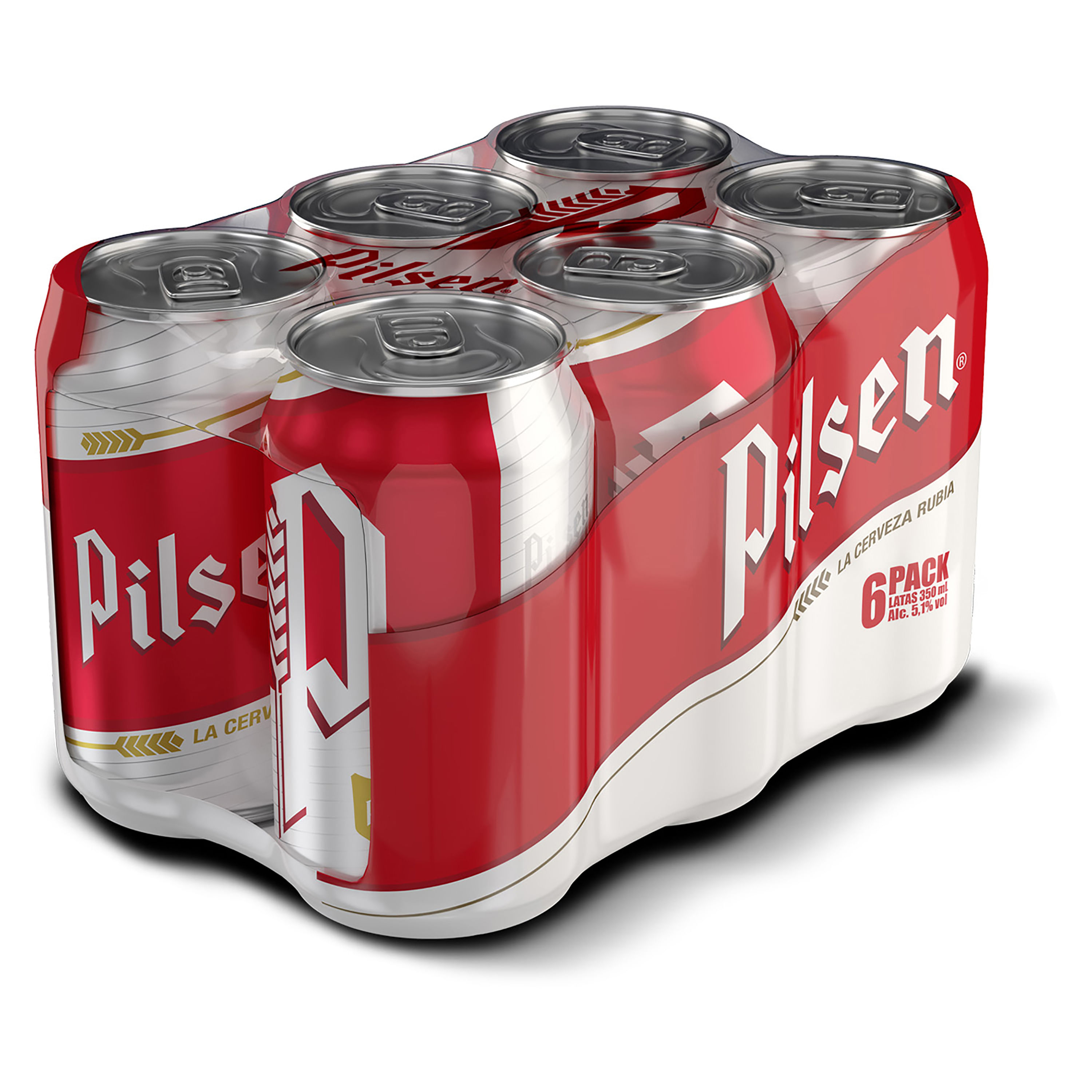 Comprar 6 Pack Cerveza Pilsen Lata - 350ml | Walmart Costa Rica - Maxi ...