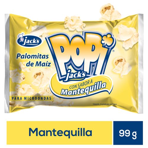 Palomitas Maiz Mantequilla Jack´S - 99Gr