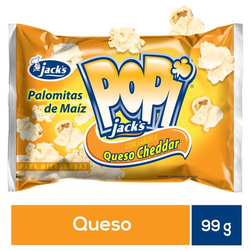 Palomitas Maiz Queso Cheddar Jack´S - 99Gr