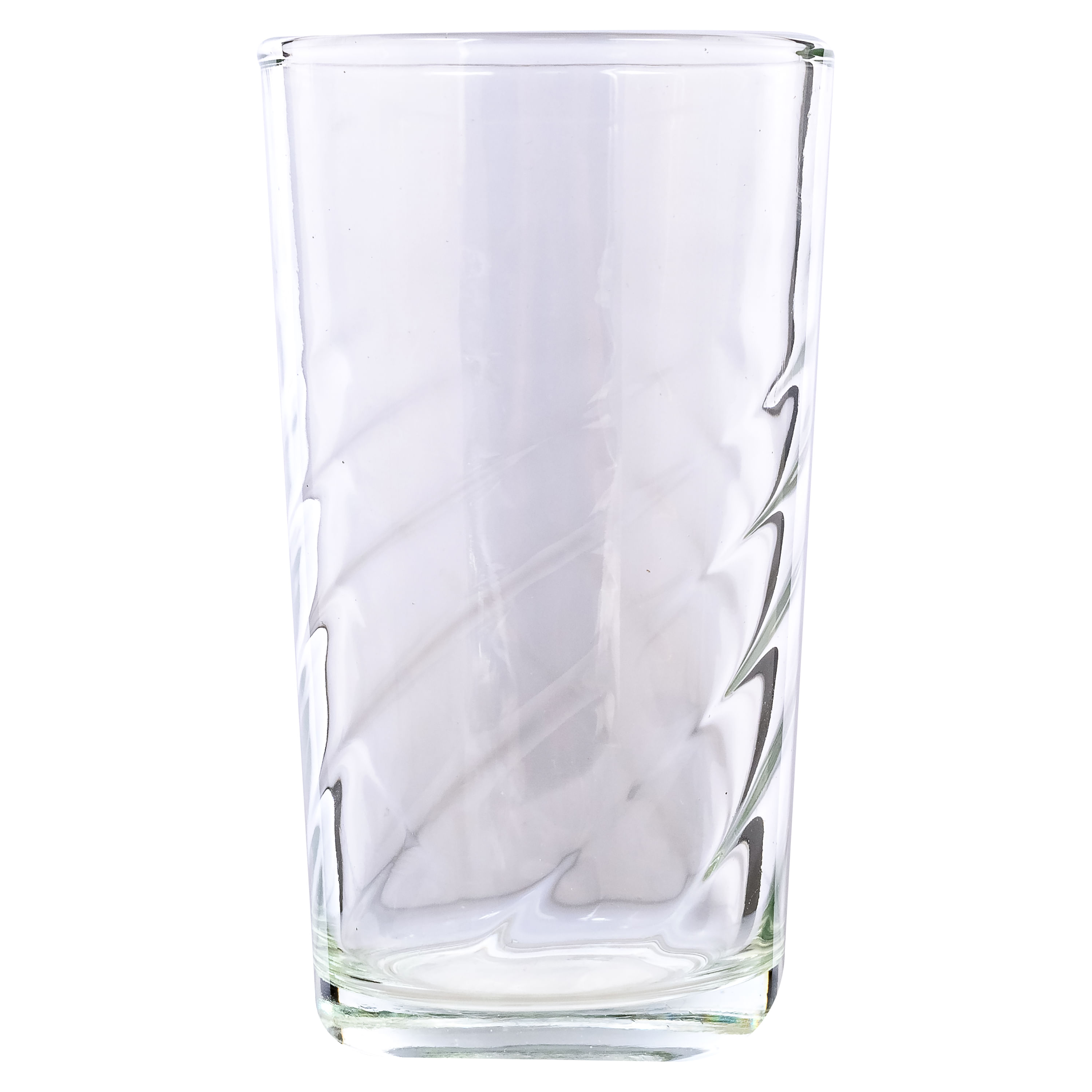 Comprar Set De Vasos Mainstays Vidrio Acanalados 4 unidades