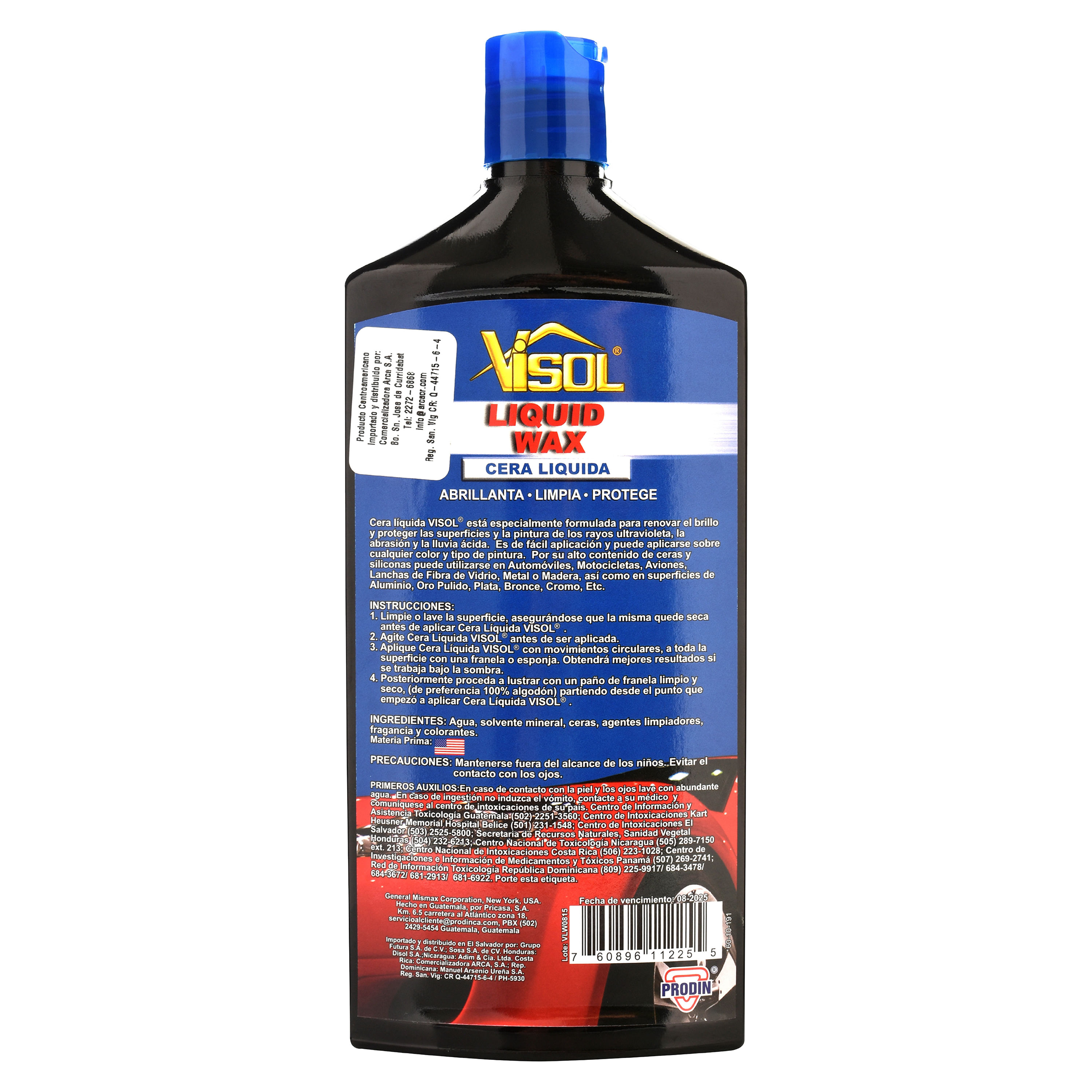 Comprar Abrillantador Visol Cera Liquida para Vehiculo - 480ml | Walmart  Costa Rica - Maxi Palí | Compra en línea