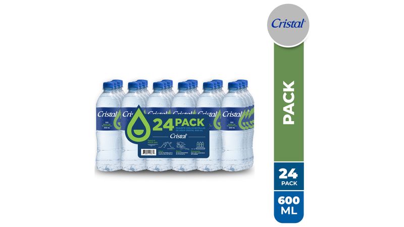 Agua Cristal Pet 600ml
