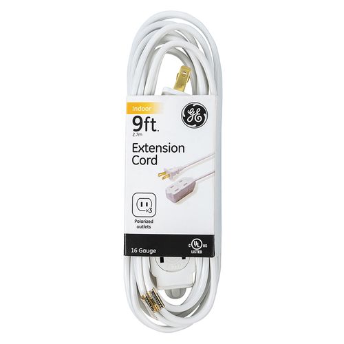 Extension Genearl Electric Blanca de 2.5mts - unidad