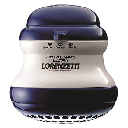 Ducha  Lorenzetti  Ultra Gris Claro 127V 5500W modelo 7537156  - unidad