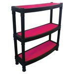 Estanteria-Polycar-de-3-Niveles-Rosado-con-Negro-unidad-1-50298