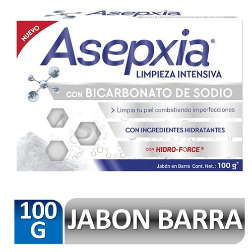 Jabón Asepxia Bicarbonato -100g