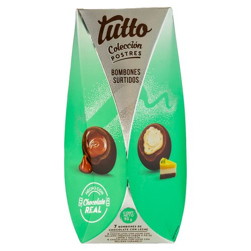 7 Pack Chocolate Tutto Postres 93 Gr