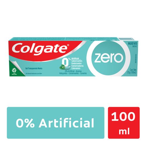 Pasta Dental Colgate Zero Menta 100 ml