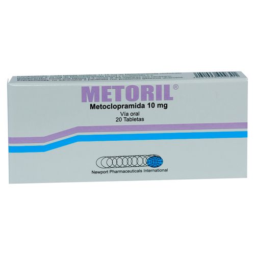 Metoril Newport 10Mg, Precio indicado por unidad