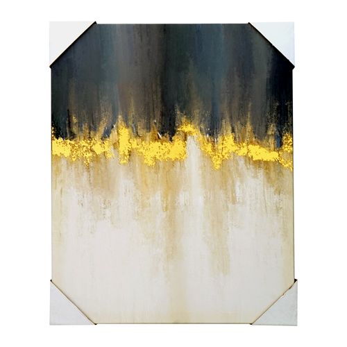 Ms Lienzo Estampado Canvas Gris Blanco