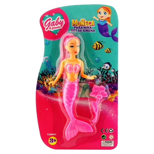 Muñeca Sirena Gabys Fun Toys Para Niña