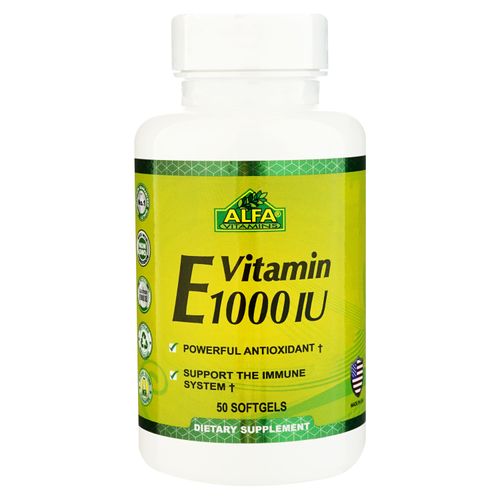 Vitamina E Alfa 1000Iu 50 Capsulas