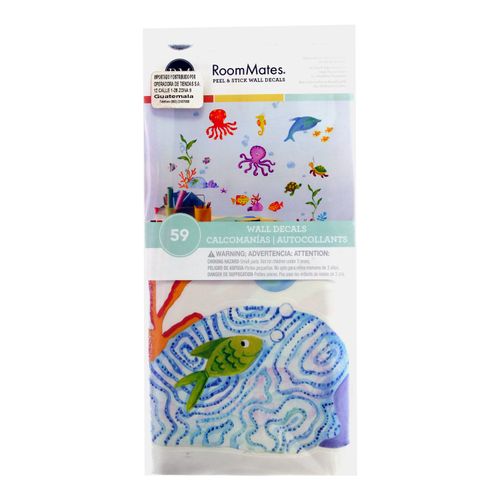 Sticker Para Pared Debajo Del Mar