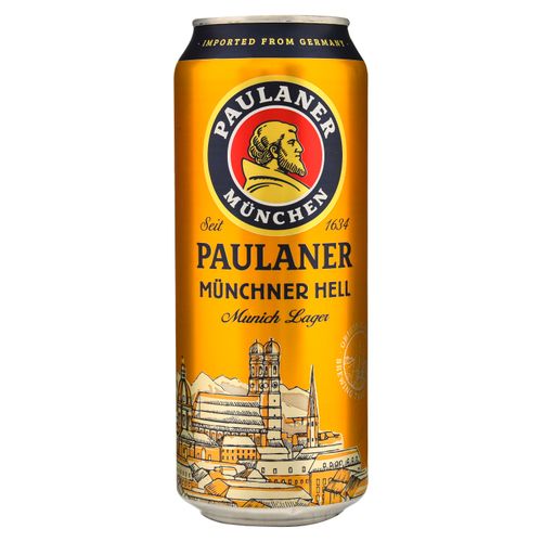 Cerveza Paulaner München Hell Lata -500ml