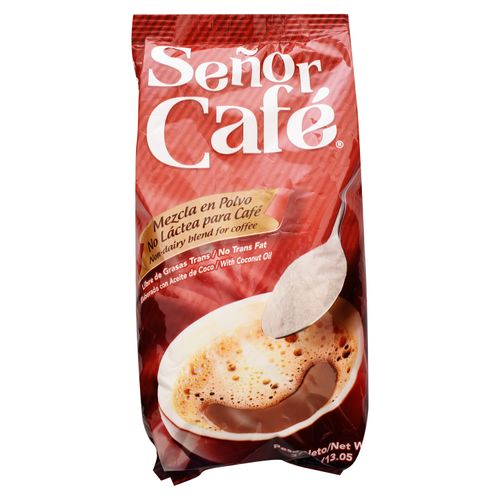 Crema para café Señor Café no láctea y elaborada con aceite de coco - 370 g