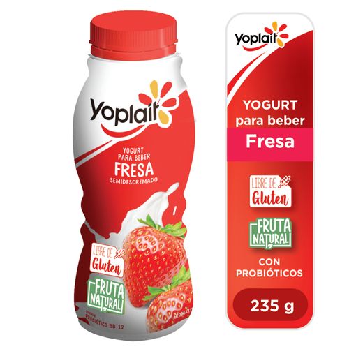 Yogurt Yoplait Líqudo Fresa -235gr