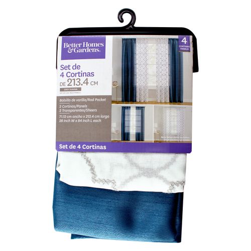 Cortina Better Homes 4 Cortinas Dianna
