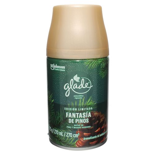 Aromatizante Glade Automatico Fantasia De Pinos -175gr