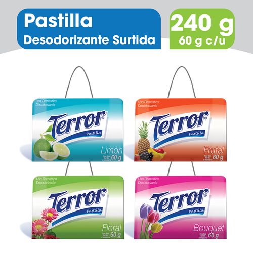 Pastilla Terror Para Baño Surtida - 60gr