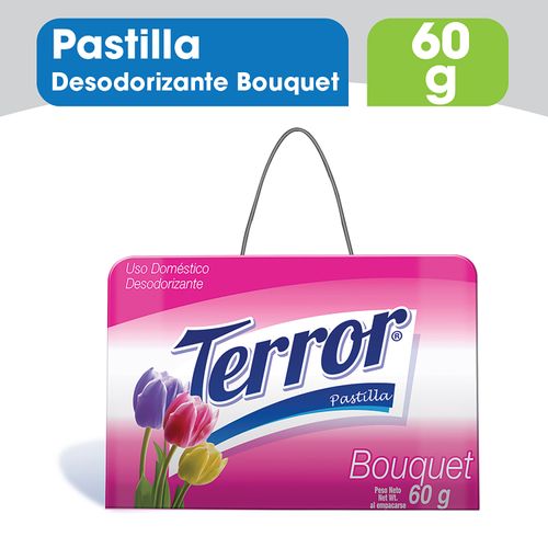 Pastilla Terror Para Baño Bouquet - 60gr