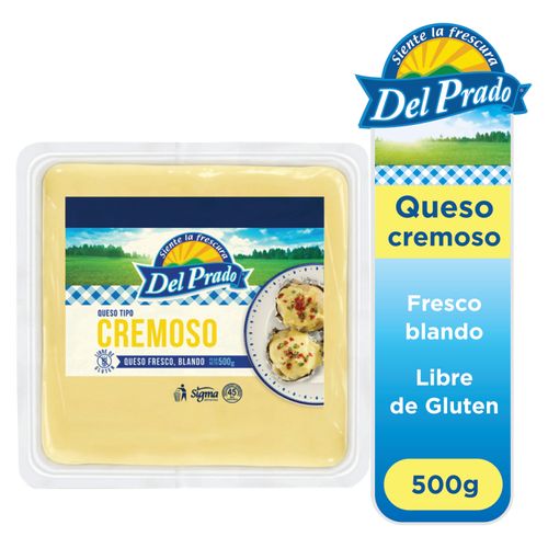 Queso Cremoso En Block Del Prado - 500Gr