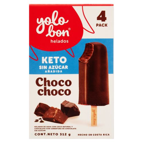 Yolobon choco keto 4 pack - 312 g