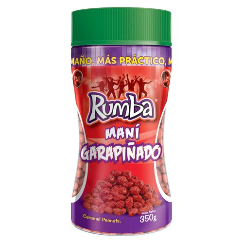 Semilla Rumba Maní Garapiñado Tarro -350gr