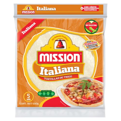 Tortilla Mision Trigo Italiana 5U -600gr