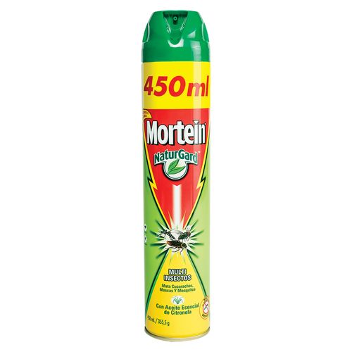 Aerosol Mortein Naturgard Multi Insectos Citronela -450ml