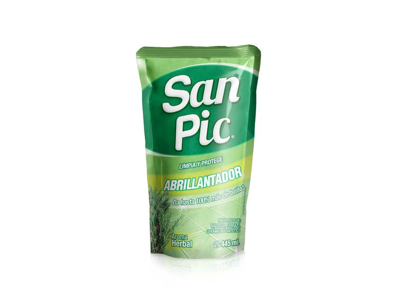 Abrillantador-De-Pisos-San-Pic-Herbal-Doypack-445Ml-1-28620