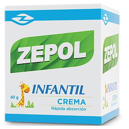 Crema Zepol infantil de rápida absorción - 60 g