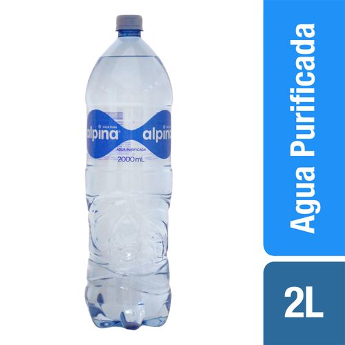 Agua Alpina Purificada Botella - 2000 ml