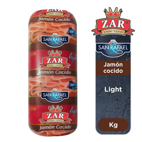 Jamón Zar Cocido Cerdo Light -1000gr