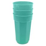 Vaso-Facetado-22-Oz-Guateplast-Set-De-3-Aqua-0-2-39735