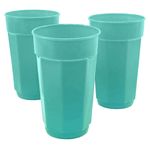 Vaso-Facetado-22-Oz-Guateplast-Set-De-3-Aqua-0-3-39735