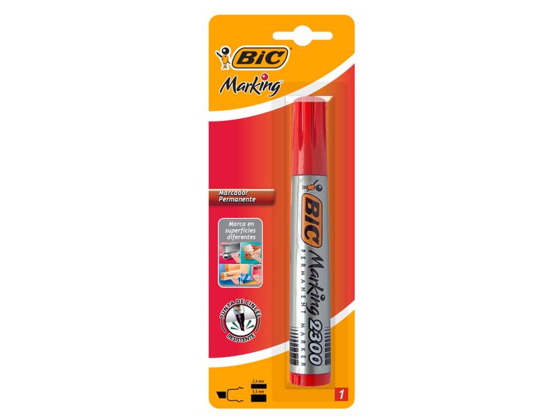 Marcador-Permanente-Bic-2300-Color-Rojo-Bl-Unidad-1-50258