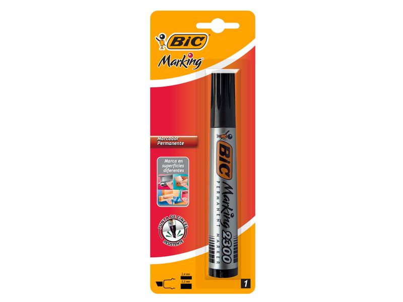 Marcador-Bic-Permanente-2300-Negro-unidad-1-33617