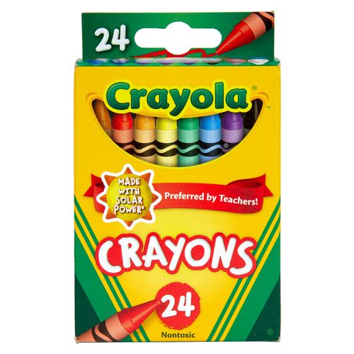 Crayón Crayola Estandar 24 unidades