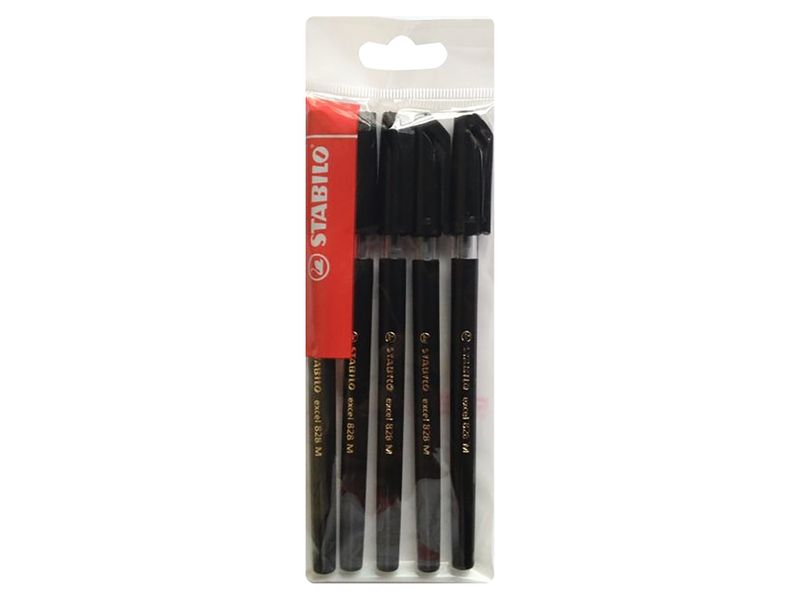 Boligrafo-Stabilo-Excel-Negro-5-Y-1-1-43155