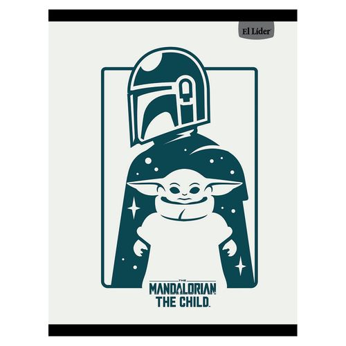 Cuaderno Esp 80H Mandalorian
