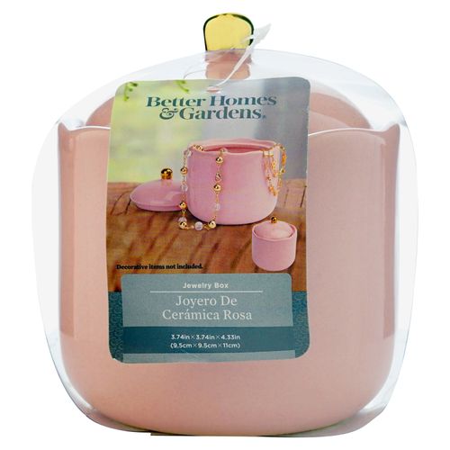 Joyero Better Home Forma Avellana Rosa M