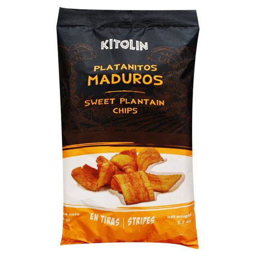 Snack Platanito Maduro Kitolin 90 G