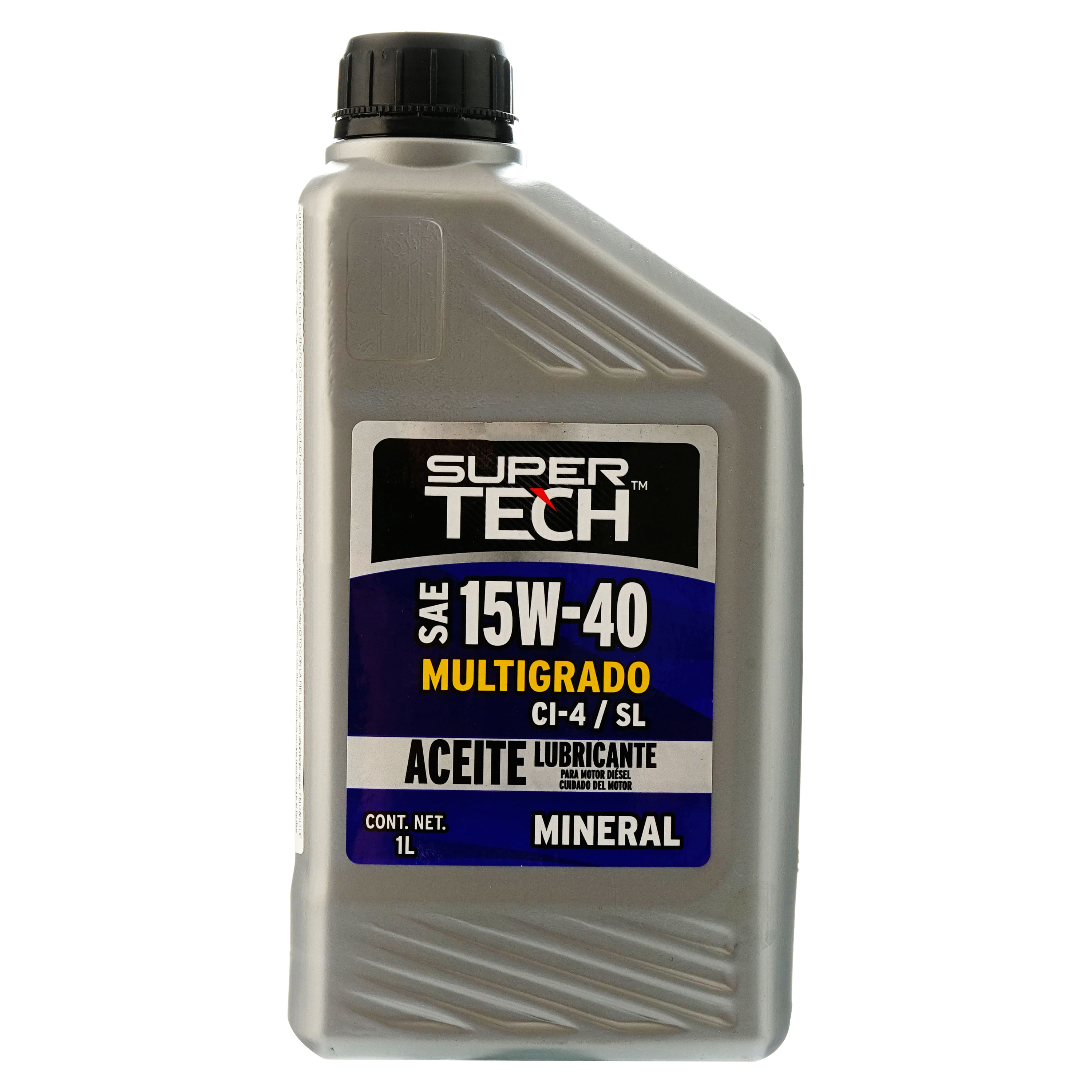 Aceite Supertech 15W40 Mineral litro