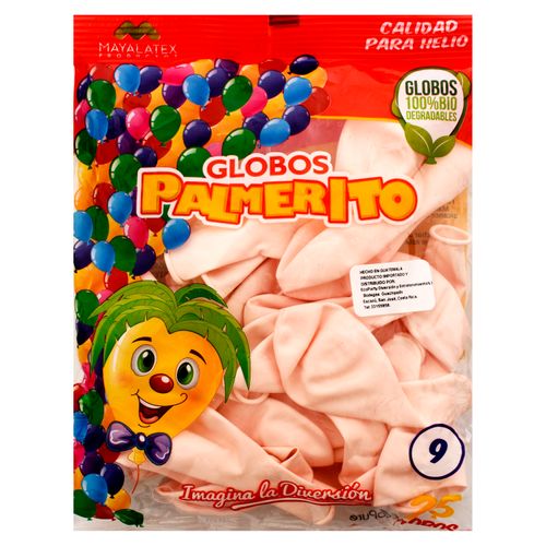 Globo Rosado Pastel No9 25U