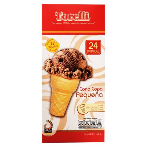 Cono Torelli copa pequeña - 108 g