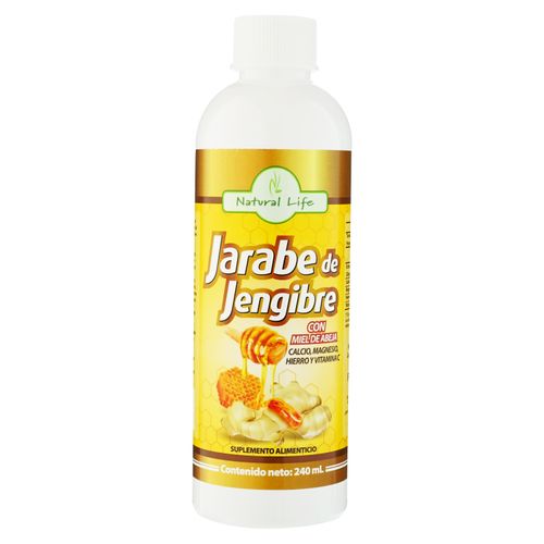 Natural Jarabe Jengibre C/Miel 240Ml