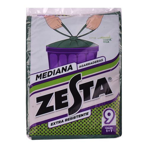 Bolsa Zesta Mediana Regular Paq  9Uds