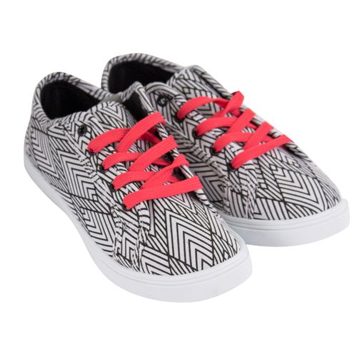 Zapato Lona Dama Blvd Neg T35 39 Rrp